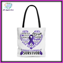 Load image into Gallery viewer, Hodgkin's Lymphoma Survivor Tote Bag