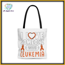 Load image into Gallery viewer, Leukemia Love Tote Bag