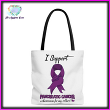 Load image into Gallery viewer, Pancreatic Cancer Support Tote Bag