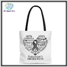 Load image into Gallery viewer, Parkinson's Awareness Tote Bag