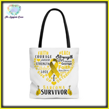 Load image into Gallery viewer, Sarcoma Survivor Tote Bag