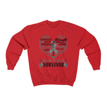 Load image into Gallery viewer, Brain Cancer Survivor Sweater