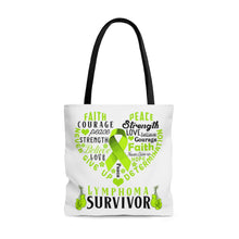 Load image into Gallery viewer, Lymphoma Survivor Tote Bag