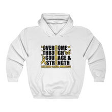Load image into Gallery viewer, Overcome Childhood Cancer Hoodie