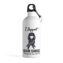 Load image into Gallery viewer, Brain Cancer Supporter Steel Bottle