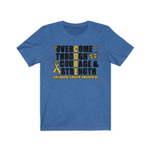 Load image into Gallery viewer, Overcome Childhood Cancer Tee