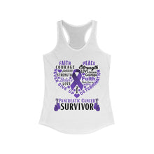 Load image into Gallery viewer, Pancreatic Cancer Survivor Tank Top