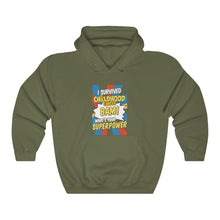 Load image into Gallery viewer, Survived Childhood Cancer Hoodie