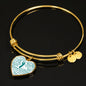 Cervical Cancer Heart Bracelet
