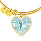 Cervical Cancer Heart Bracelet