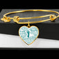 Cervical Cancer Heart Bracelet