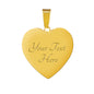 Uterine Cancer Heart Bracelet