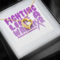 Alzheimer's Warrior Heart Necklace