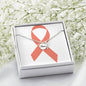 Uterine Cancer Mom Necklace