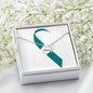 Cervical Cancer Mom Necklace