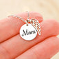 Ovarian Cancer Mom Necklace