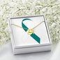 Cervical Cancer Mom Necklace
