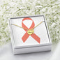Uterine Cancer Mom Necklace