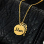 Ovarian Cancer Mom Necklace