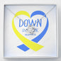 Down Syndrome Awareness Love Necklace