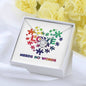 Autism Love Knot Necklace