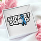 Colon Cancer Support Love Knot Necklace