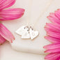 Colon Cancer Awareness Sweet Heart Necklace