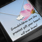 Grandma Love Grandchildren Hearts Necklace