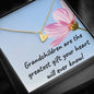 Grandma Love Grandchildren Hearts Necklace