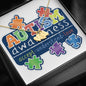 Autism Awareness Sweet Hearts Necklace