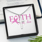 Breast Cancer Faith Necklace