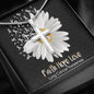 Lung Cancer Faith Necklace