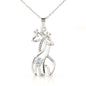 Daughter Love Giraffe Necklace