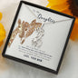 Daughter Love Giraffe Necklace