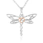 Mom's Battle Dragonfly Necklace