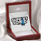 Colon Cancer Support Love Knot Necklace