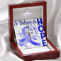 Colon Cancer Hope Necklace