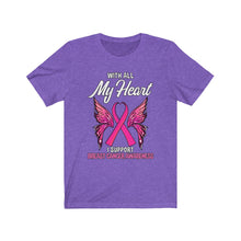 Load image into Gallery viewer, Breast Cancer My Heart Tee
