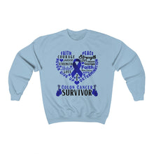 Load image into Gallery viewer, Colon Cancer Survivor Sweater