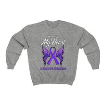 Load image into Gallery viewer, Alzheimer's My Heart Sweater