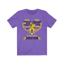 Load image into Gallery viewer, Sarcoma Survivor T-shirt