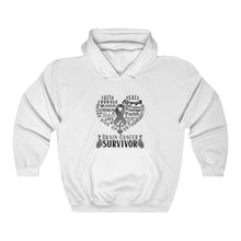 Load image into Gallery viewer, Brain Cancer Survivor Hoodie
