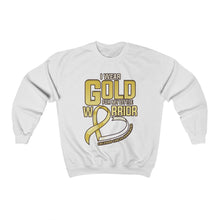 Load image into Gallery viewer, Childhood Cancer Warrior Sweater
