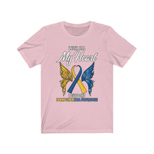 Load image into Gallery viewer, Down Syndrome My Heart T-shirt