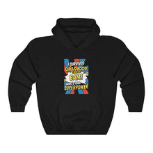Load image into Gallery viewer, Survived Childhood Cancer Hoodie