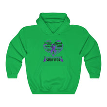 Load image into Gallery viewer, Pancreatic Cancer Survivor Hoodie