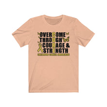 Load image into Gallery viewer, Overcome Childhood Cancer Tee