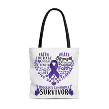 Load image into Gallery viewer, Hodgkin's Lymphoma Survivor Tote Bag