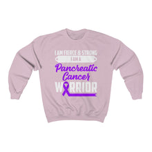 Load image into Gallery viewer, Pancreatic Cancer Warrior Sweater