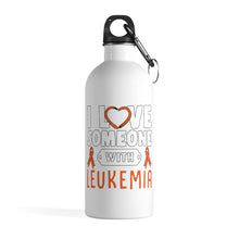 Load image into Gallery viewer, Leukemia Love Steel Bottle